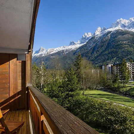 Capucins22 Mont Blanc View 1br W/ Balcony Garage - Happy Apartment *
